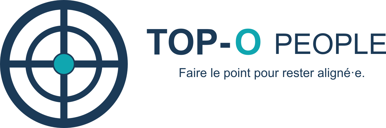 Logo Top-O People — Faire le point pour rester aligné·e
